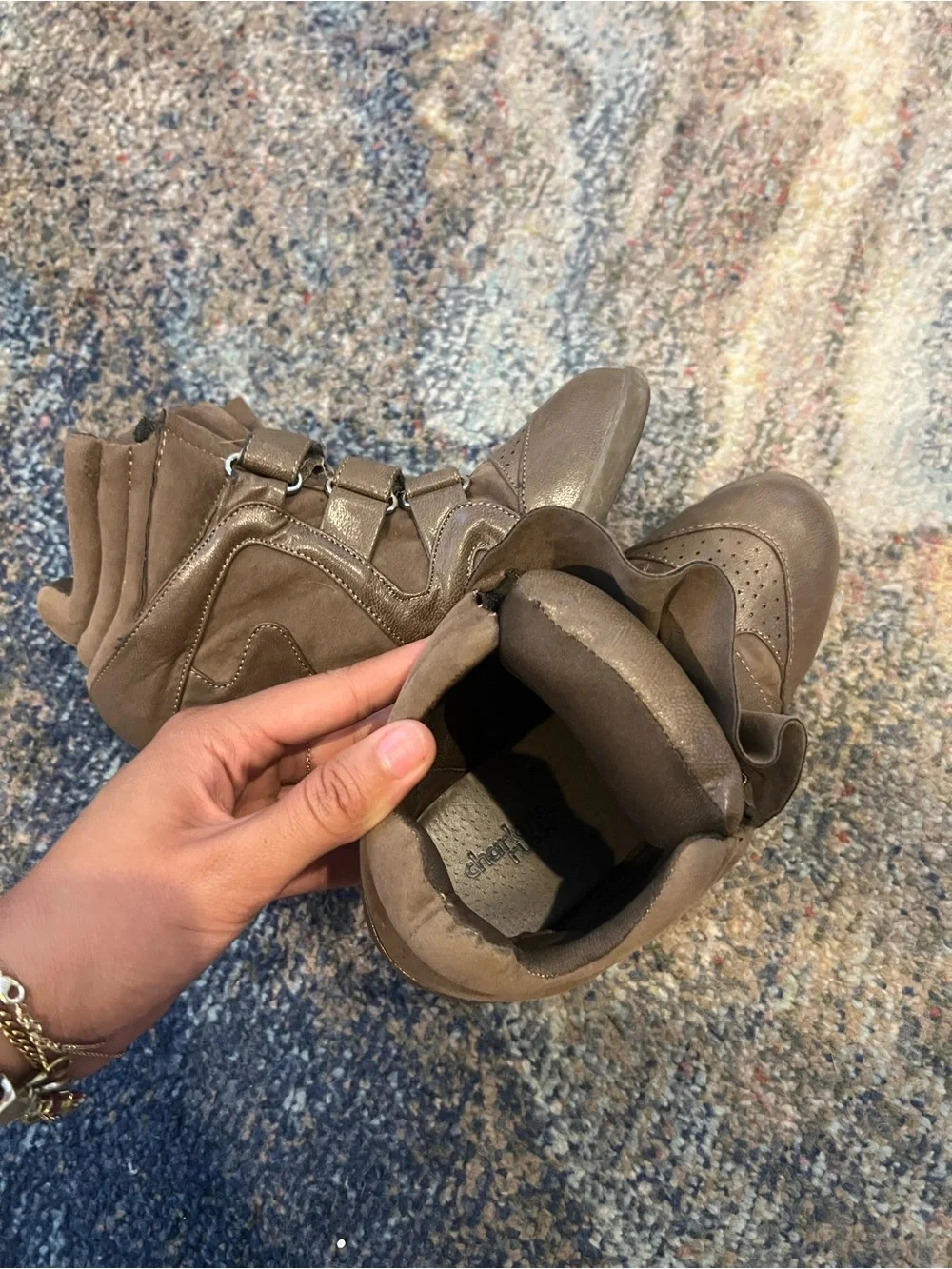 Charlotte Russe Wedge Snaekers - Picture 7 of 7